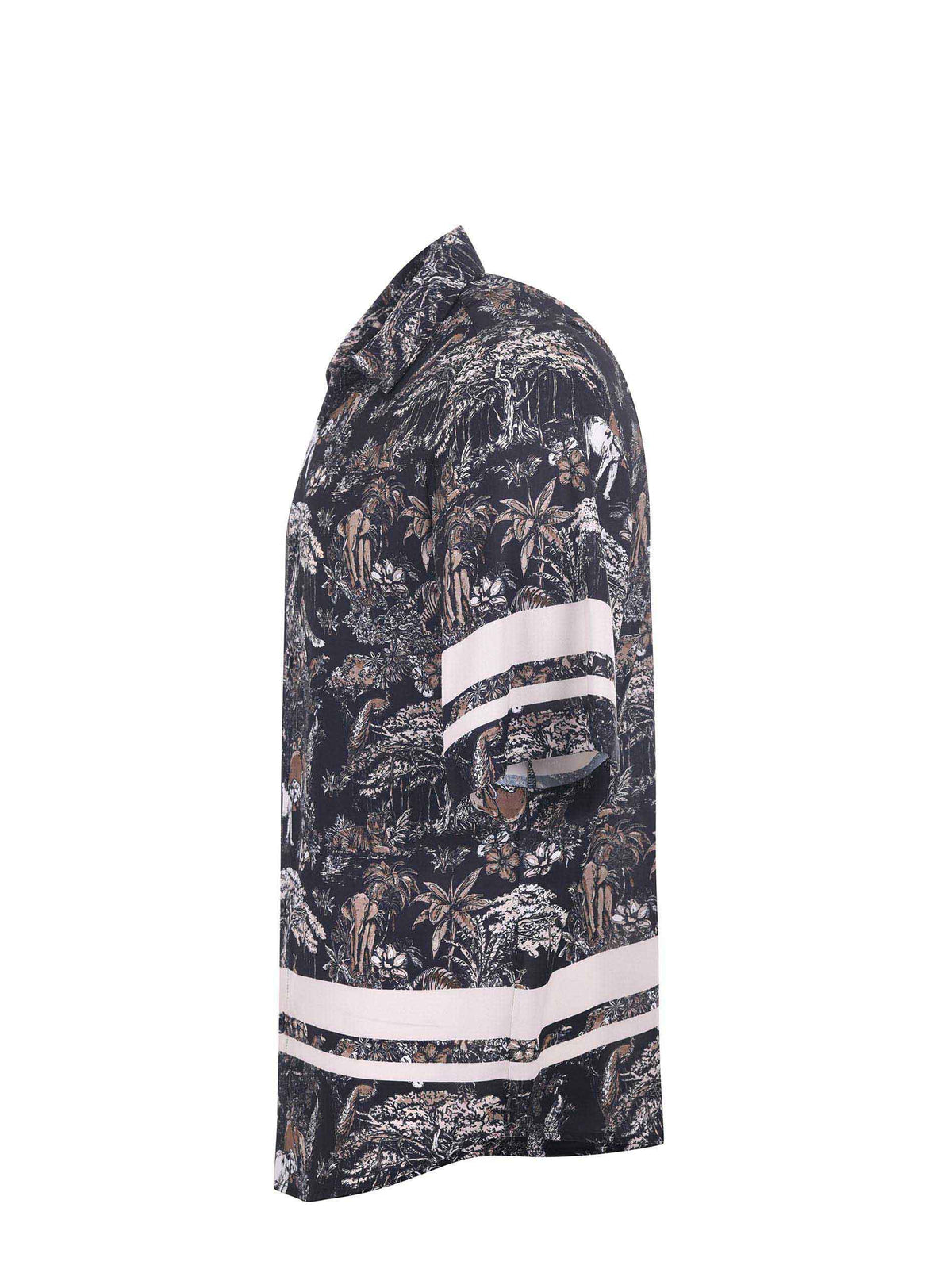 YES LONDON Shirts XCM7205 01 Black/Beige