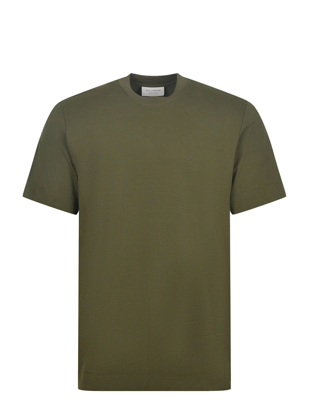 YES LONDON T-shirt XM4167 OLIVE GREEN Olive green