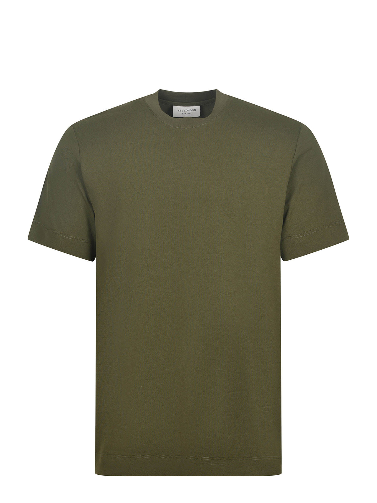 YES LONDON T-shirt XM4167 OLIVE GREEN Olive green