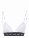 GCDS Bra SS21W010200 WHITE White