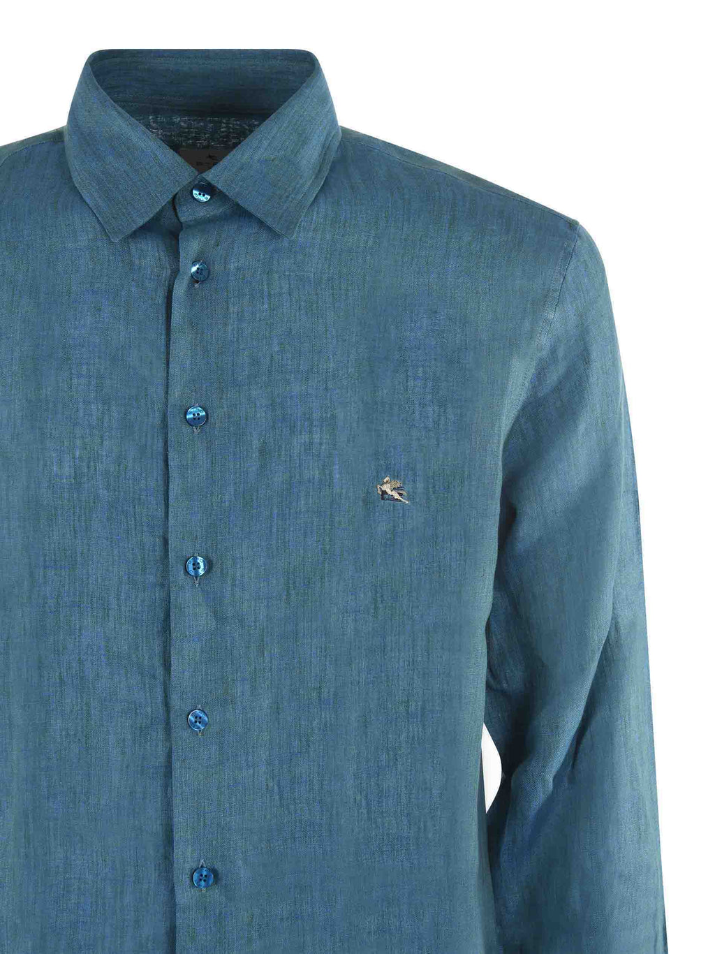 ETRO Shirts 1K526 6102-201 Teal/green