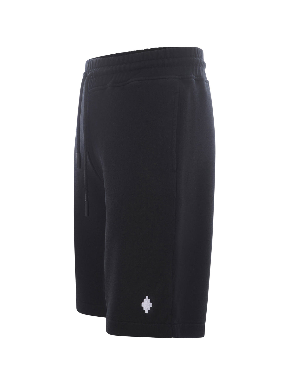 MARCELO BURLON Shorts CMCI010C99FLE001 1001 Black