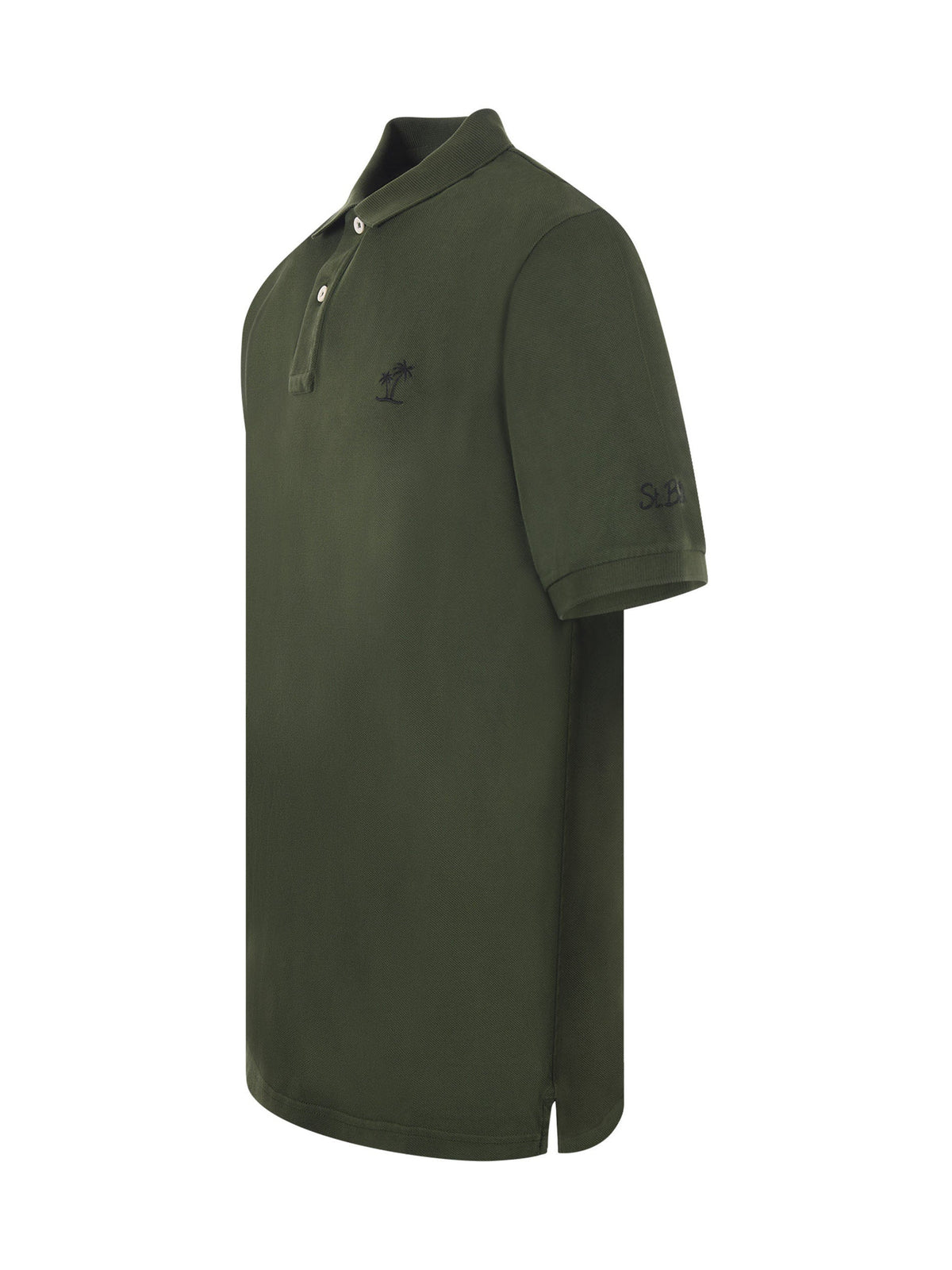 MC2 SAINT BARTH Polo BEVERLY HILLS 00286D Dark green