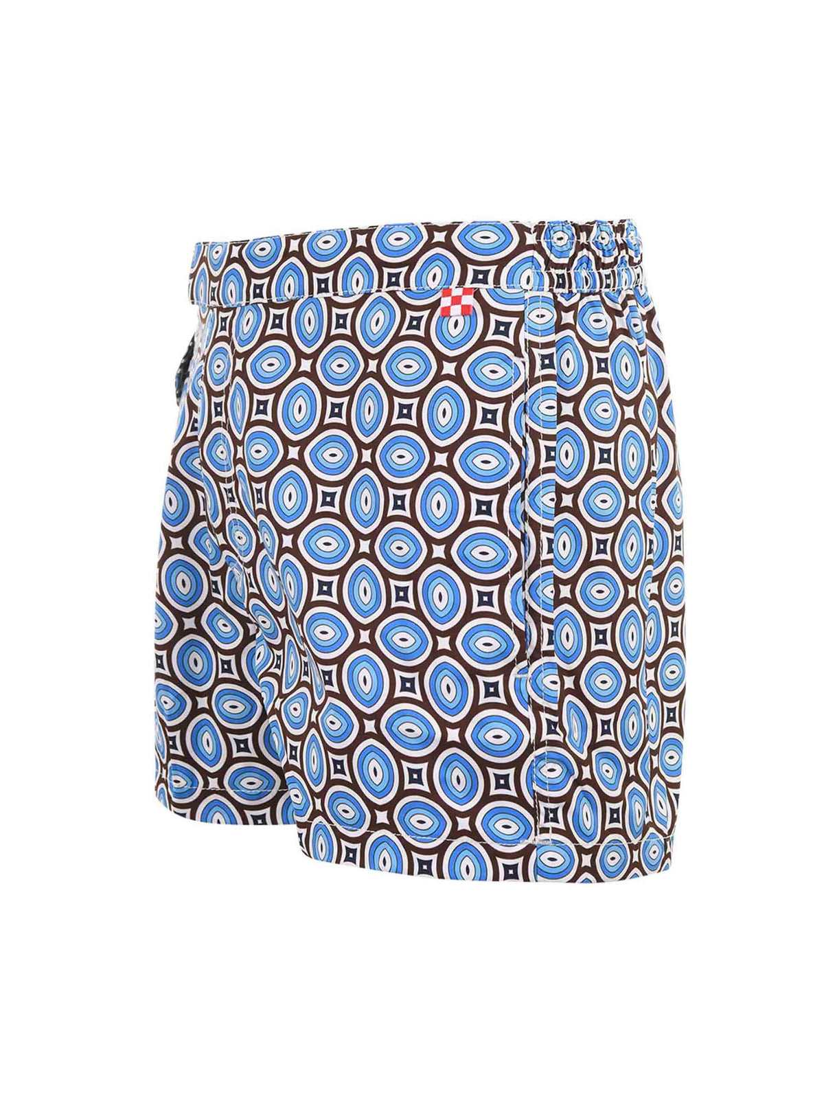 MC2 SAINT BARTH Swim Trunks HARRYS 06899D Light Blue/Brown