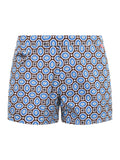 MC2 SAINT BARTH Swim Trunks HARRYS 06899D Light Blue/Brown