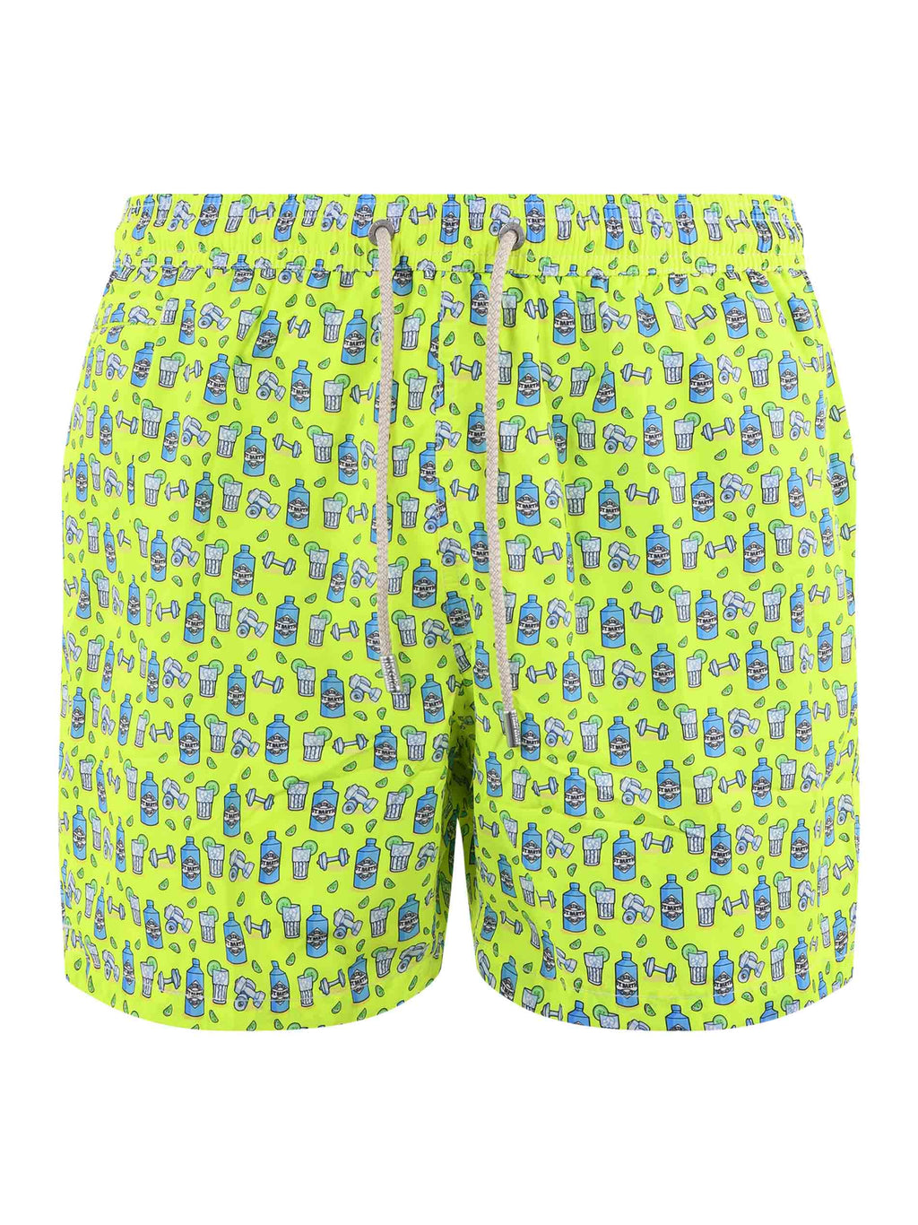 MC2 SAINT BARTH Swimwear LIGHTING MICRO 00731D Neon Yellow