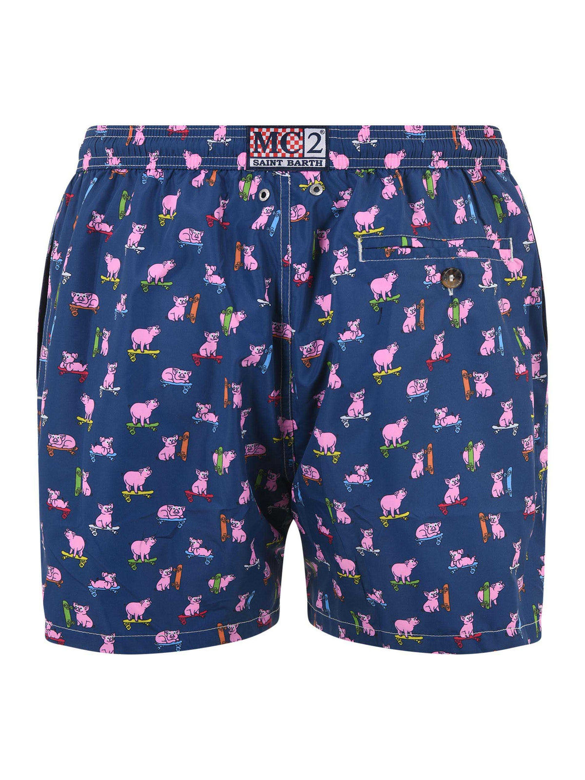 MC2 SAINT BARTH Swimwear LIGHTING MICRO 00759D Dark Blue