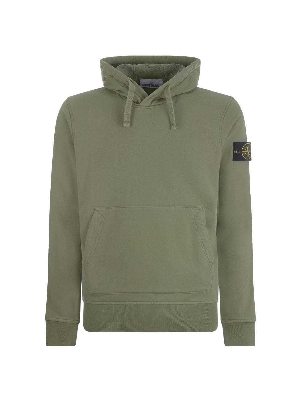 STONE ISLAND Hoodies 64151 V0055 Military green