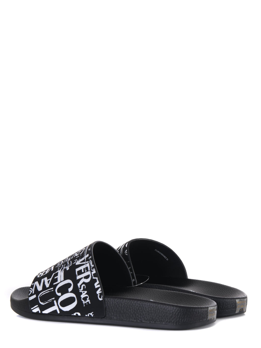 VERSACE JEANS Slides 74YA3SQ4 ZS638-L01 Black/White