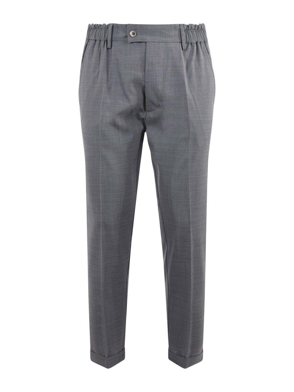YES LONDON Trousers XP3163 GREY Mélange grey