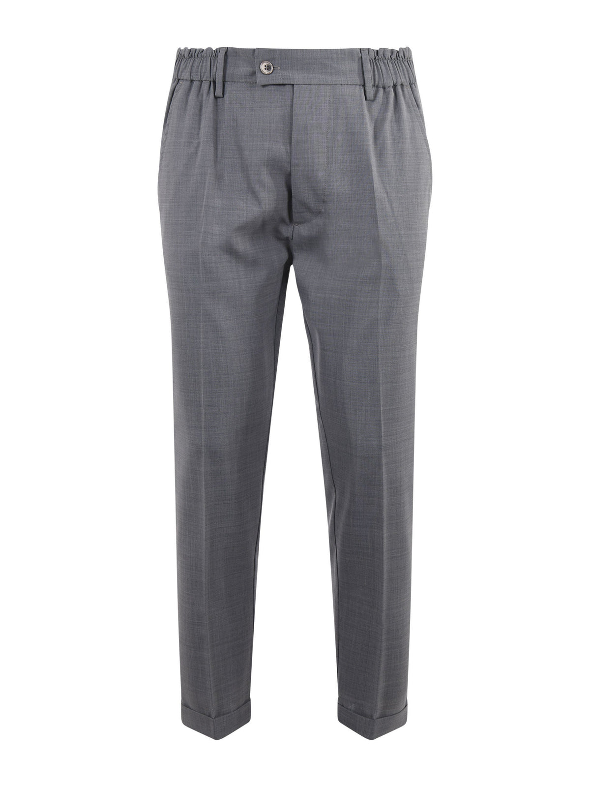 YES LONDON Trousers XP3163 GREY Mélange grey