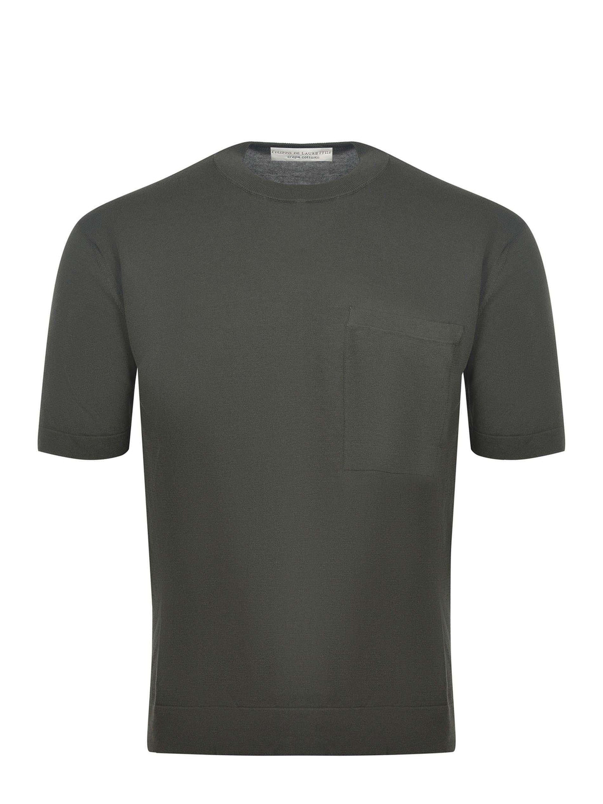 FILIPPO DE LAURENTIS T-shirt TS0MCTOV CR14R-570 Military Green
