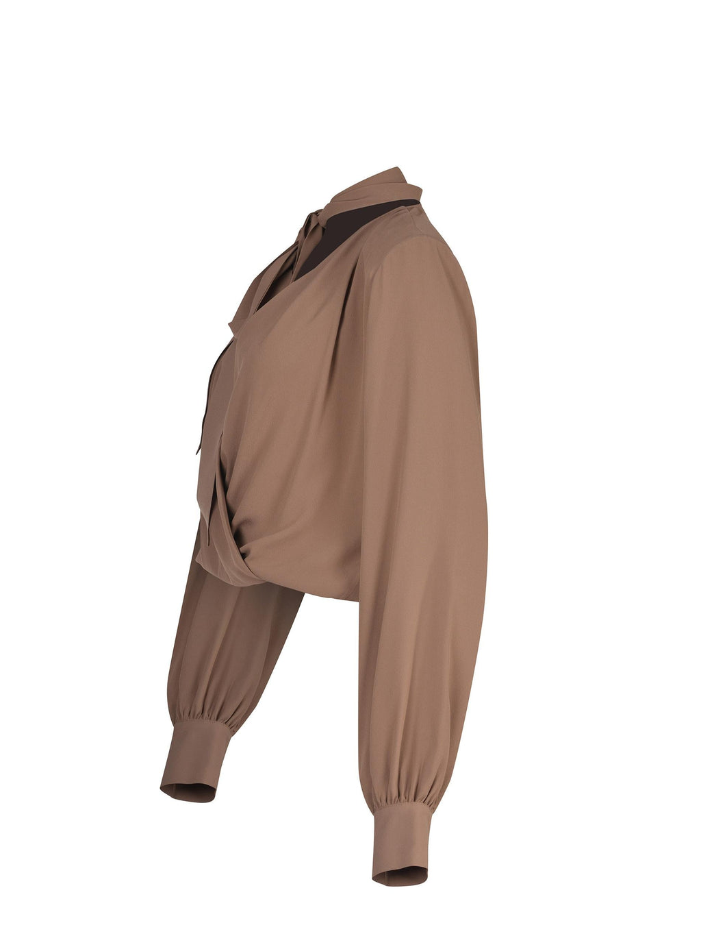FEDERICA TOSI Blouse 41103-412 58 Hazelnut