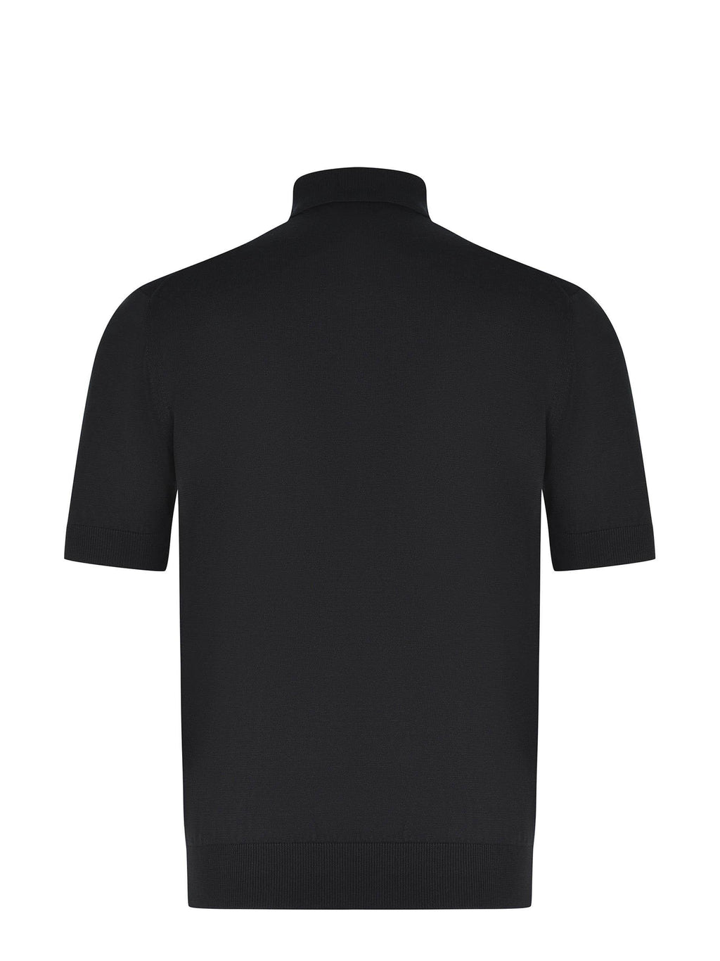 FILIPPO DE LAURENTIS Polo PL1MC SU12R-990 Black
