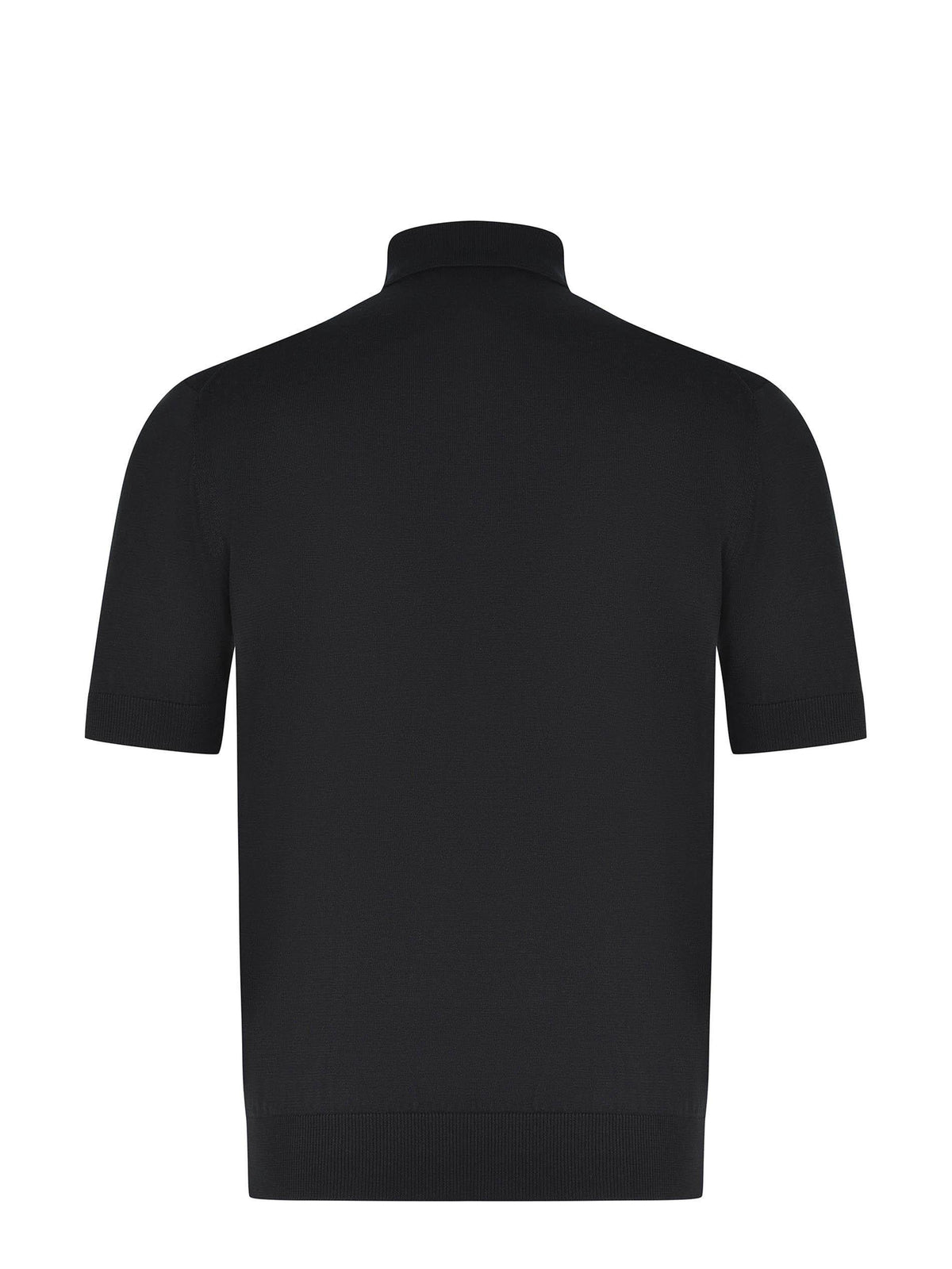 FILIPPO DE LAURENTIS Polo PL1MC SU12R-990 Black