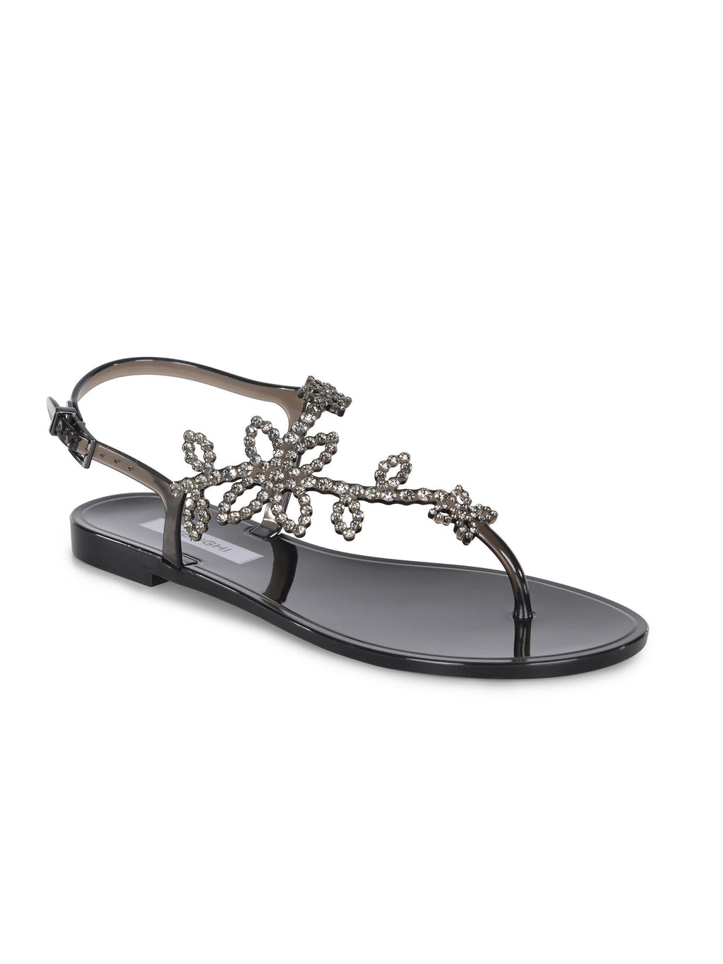 MENGHI Sandals 110-SW BLACK GEL Black