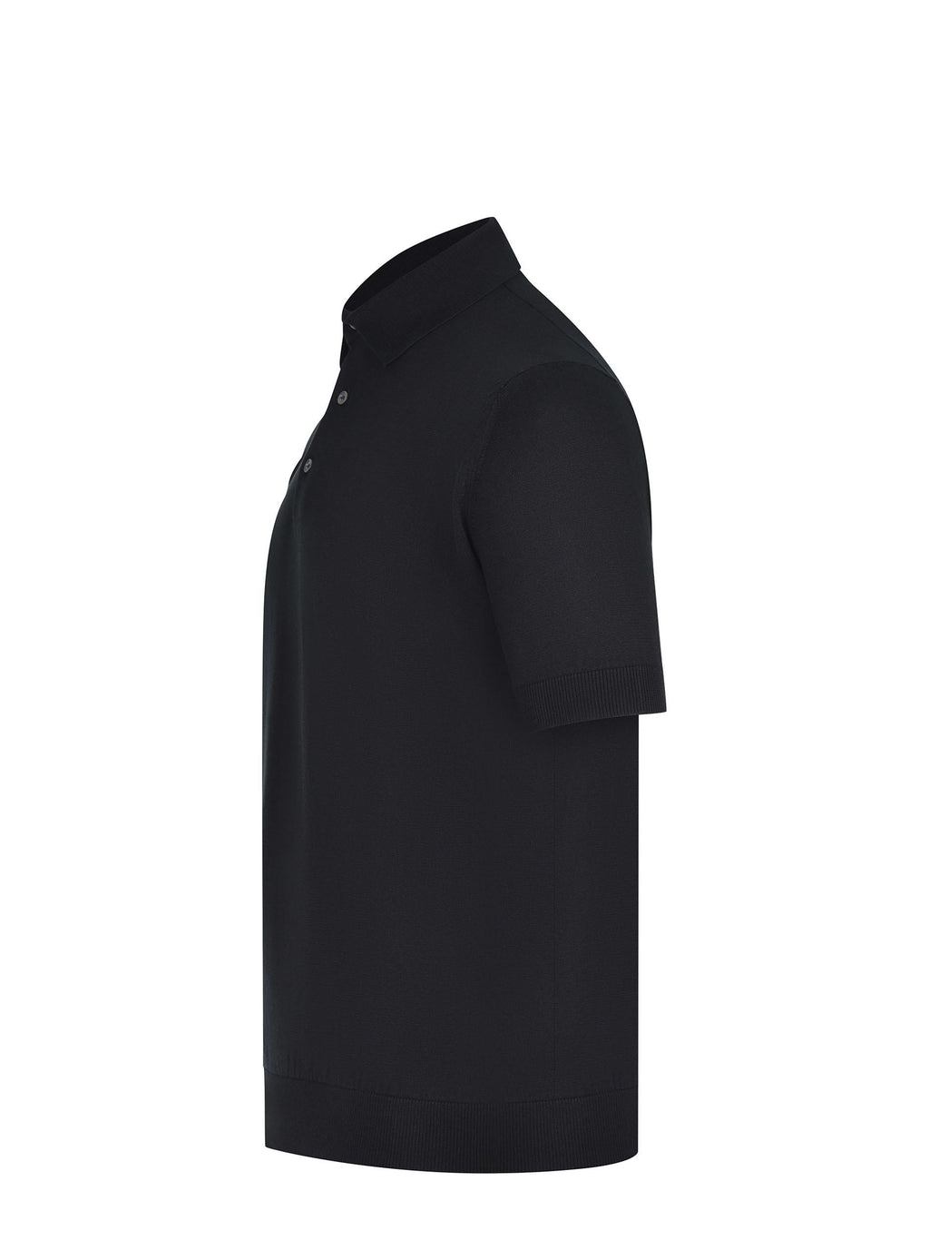 FILIPPO DE LAURENTIS Polo PL1MC SU12R-990 Black