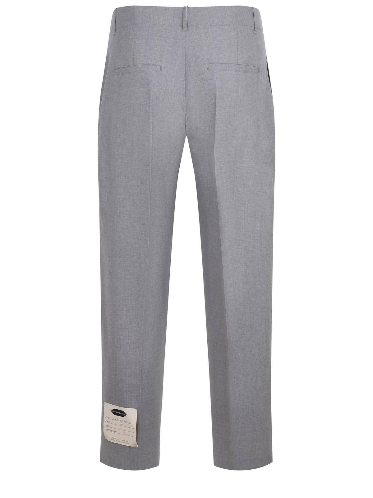 NEW YORK RESIDENT Trousers ANDREW 14 Grey