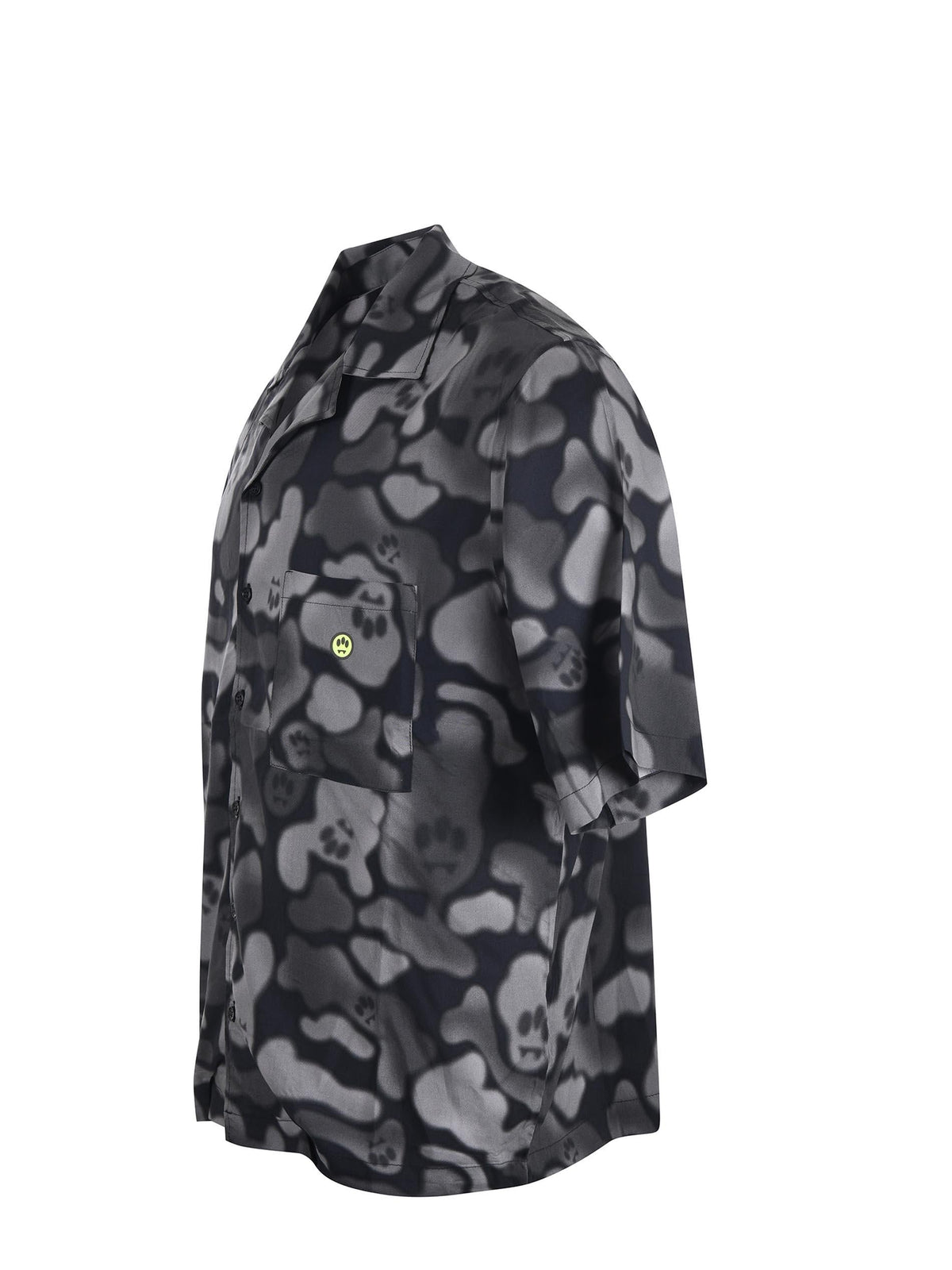 BARROW Shirts S6BWUASI113 110 Black/Grey