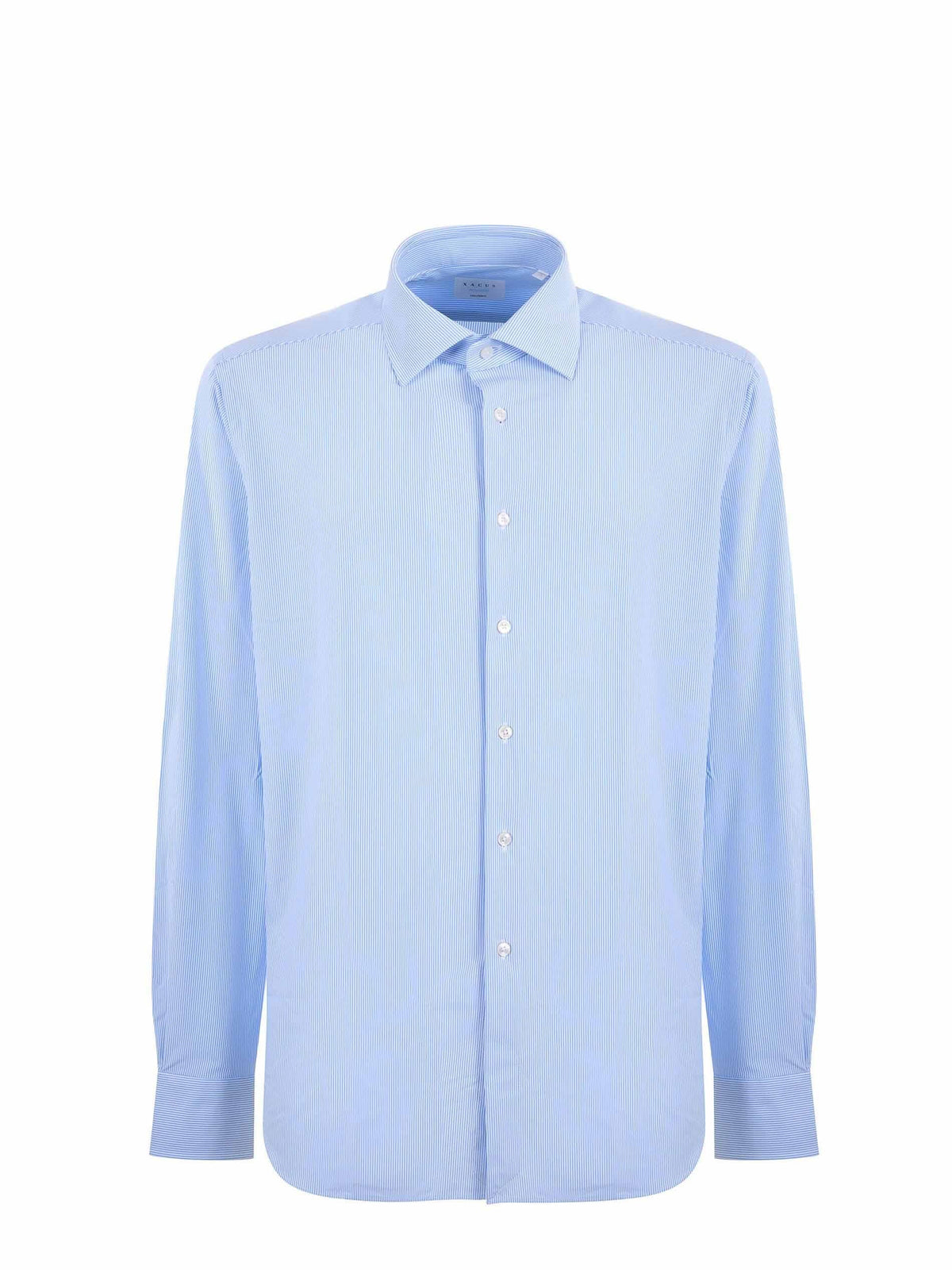 XACUS Shirts ACT331 21607-003 Light Blue/White