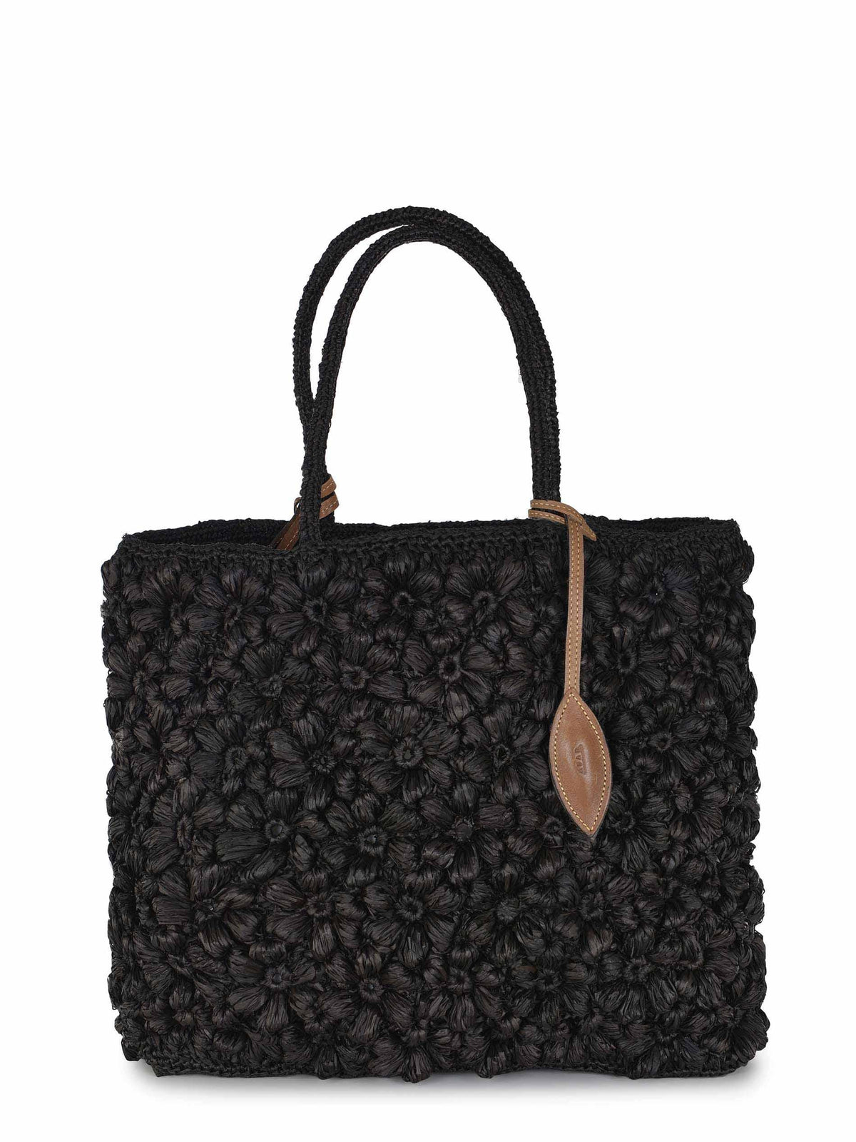 AFAR Bags FLOWER L BLACK Black
