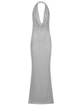 TWENTY FOURHAITCH Clothing A0123-KUTA SILVER Silver