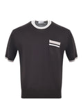 PAOLO PECORA Knitwear A032 F200-2345 Brown/Ivory
