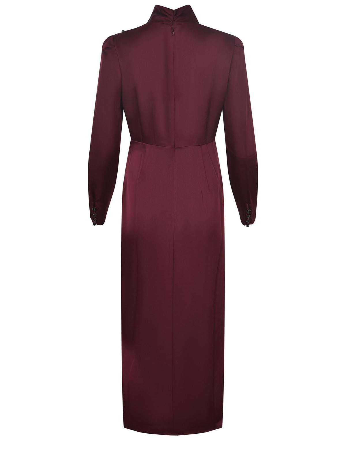 SELF-PORTRAIT Dresses RS25-911M RED Burgundy
