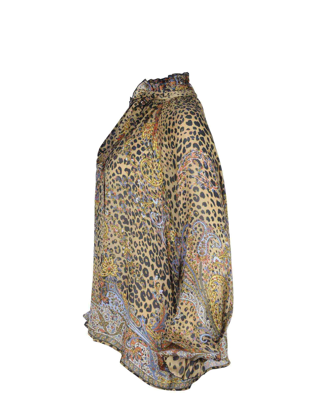 ETRO Blouse WRJA0157 AKH77-X0826 Leopard Print
