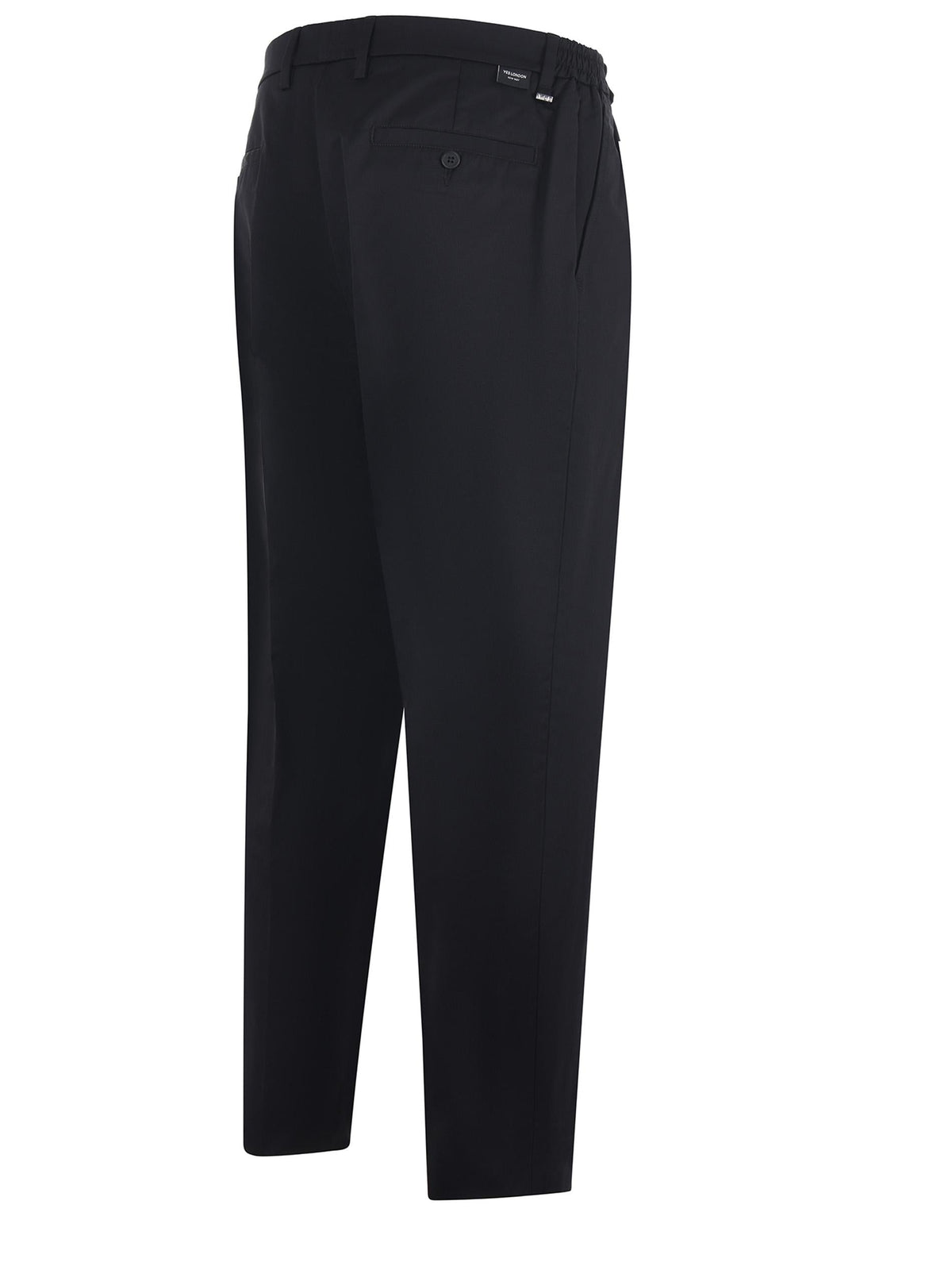 YES LONDON Trousers XP3366 NERO Black