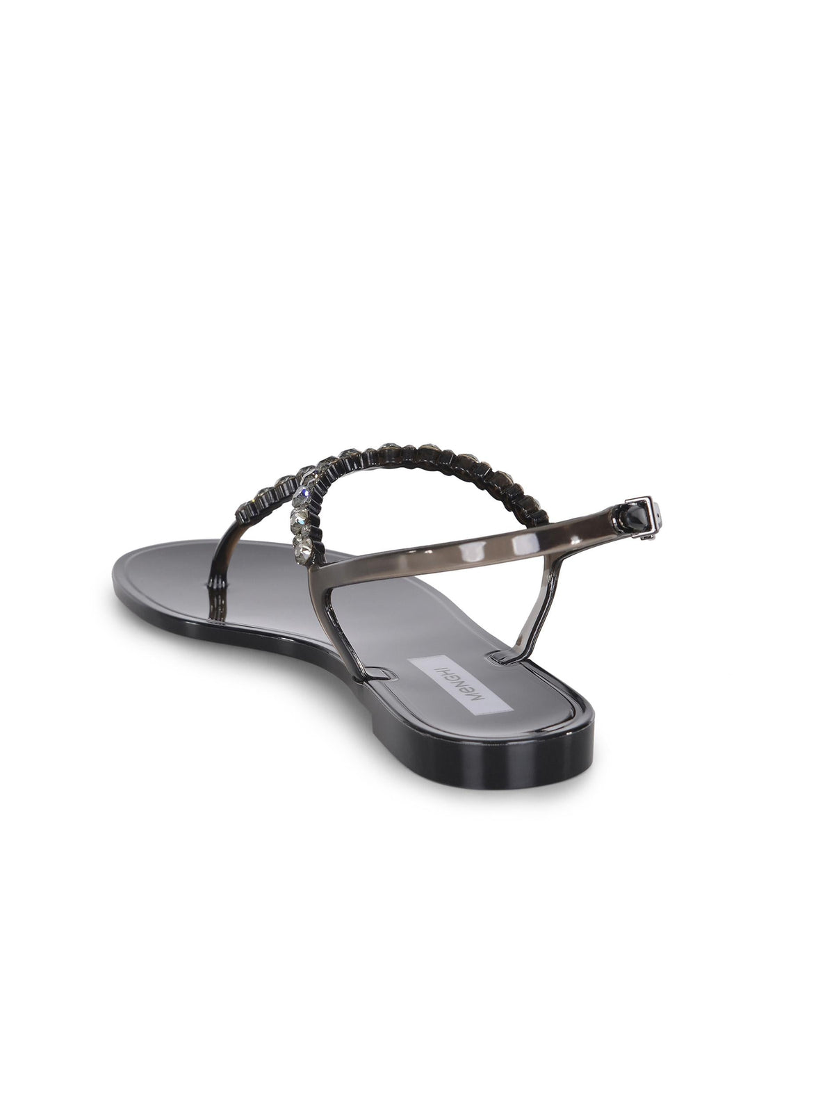MENGHI Sandals 102-SW BLACK GEL Black