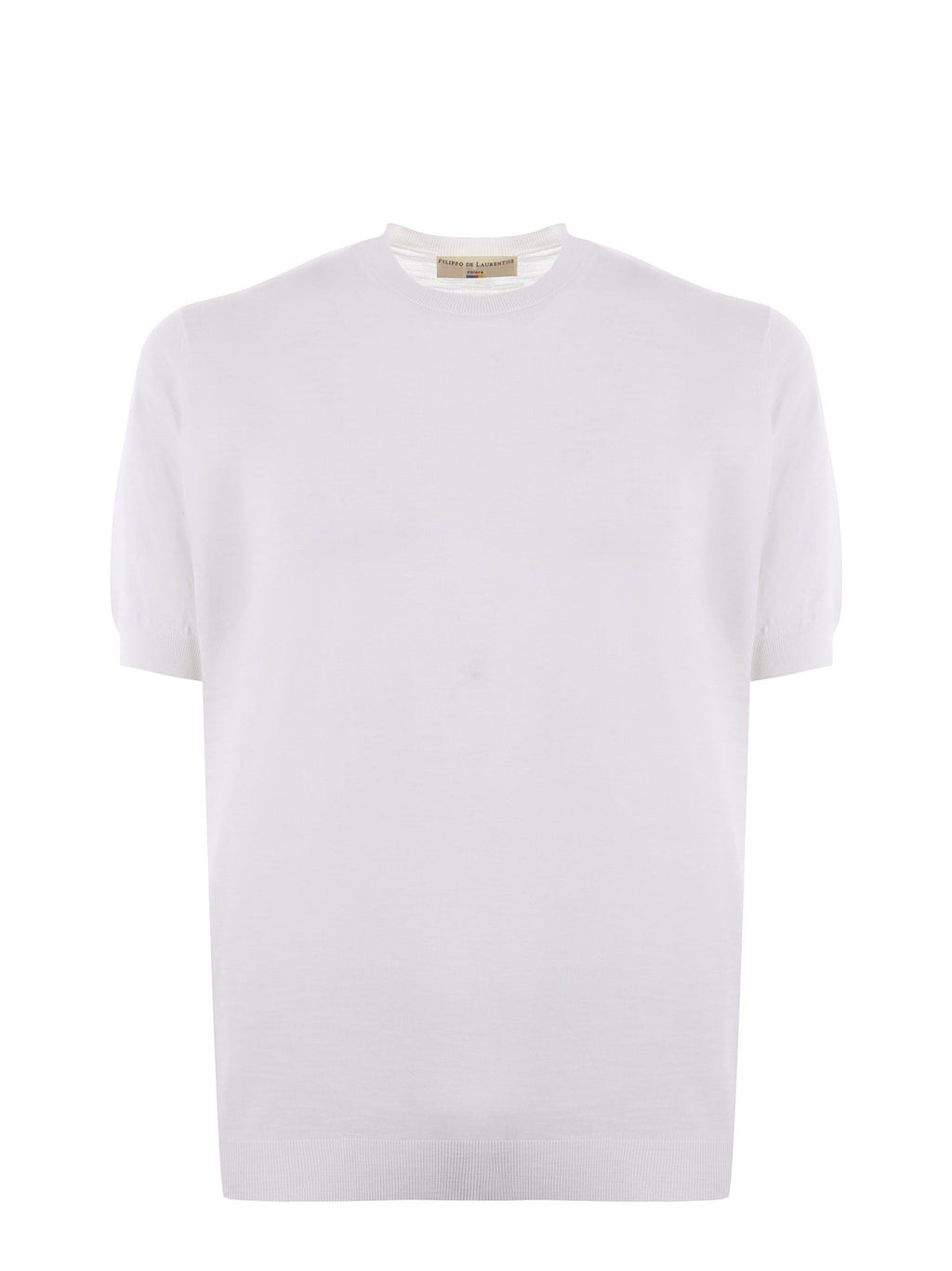 FILIPPO DE LAURENTIS T-shirt GC1MC CF18RV-U001 Milk white