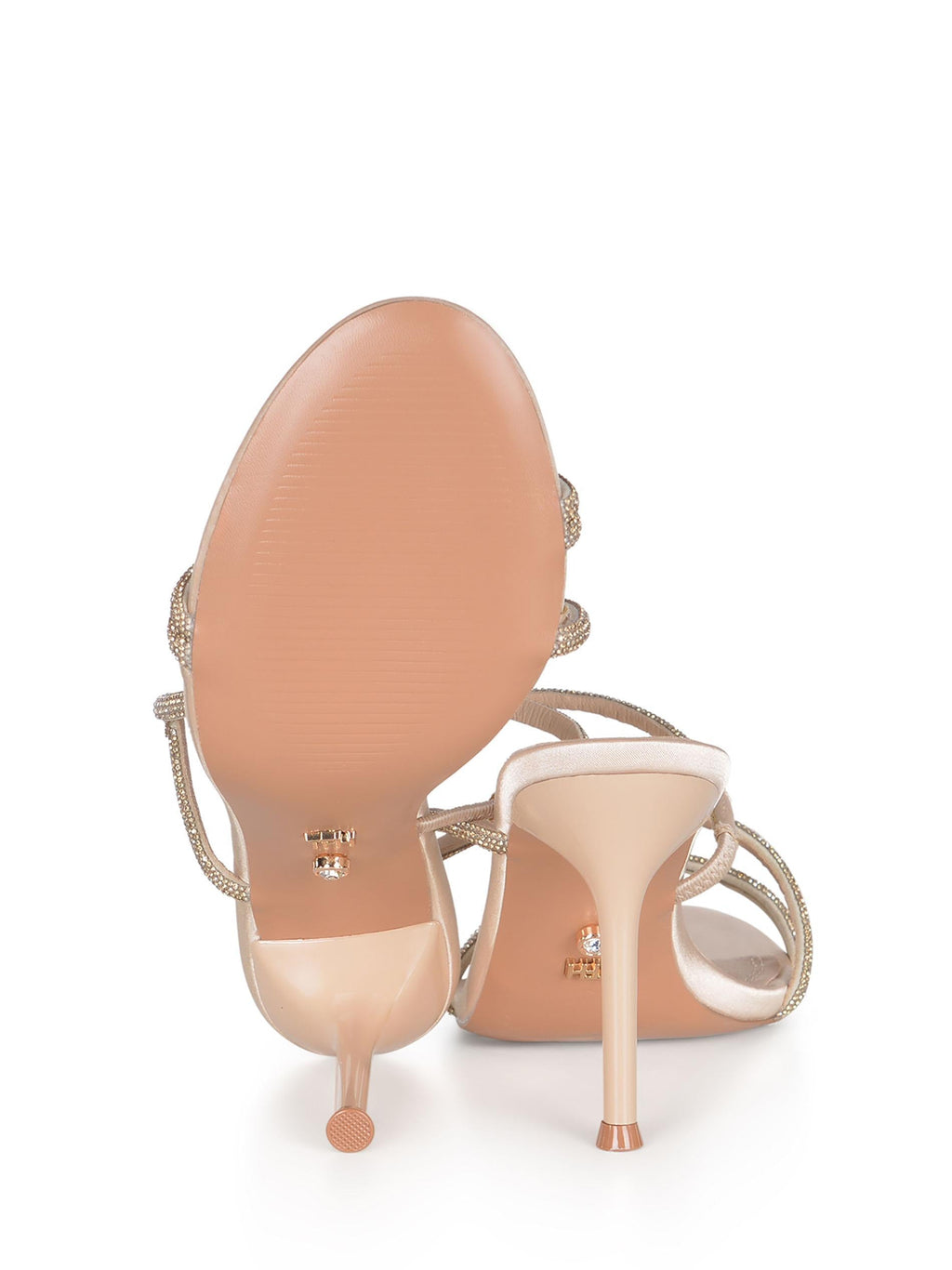 TWENTY FOURHAITCH Sandals S0092-FLAMENCO GOLD Gold