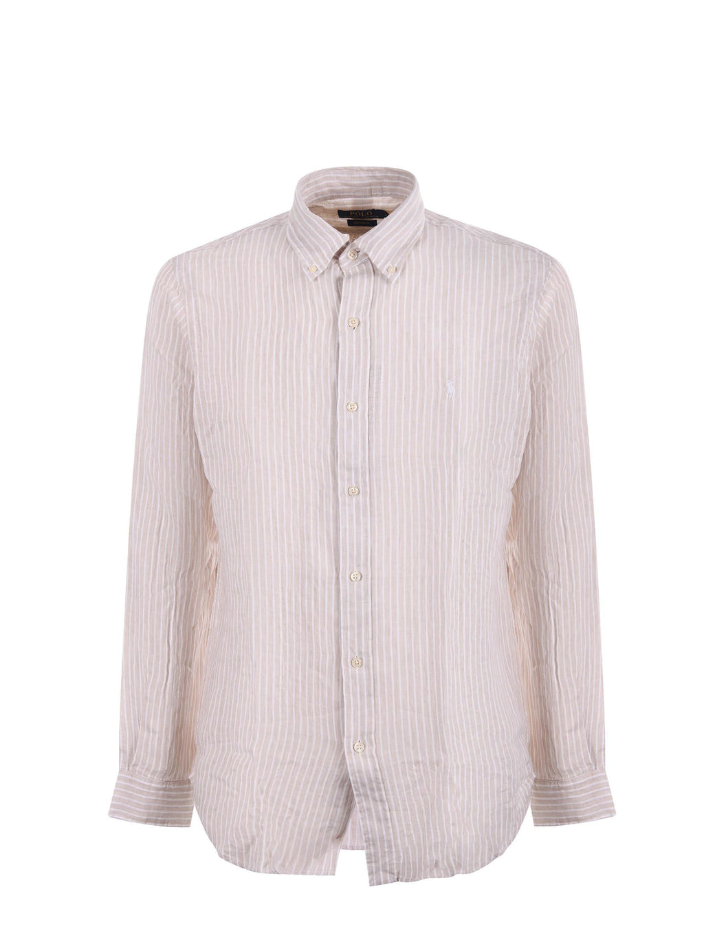 POLO RALPH LAUREN Shirts 710B15594 006 Beige/white