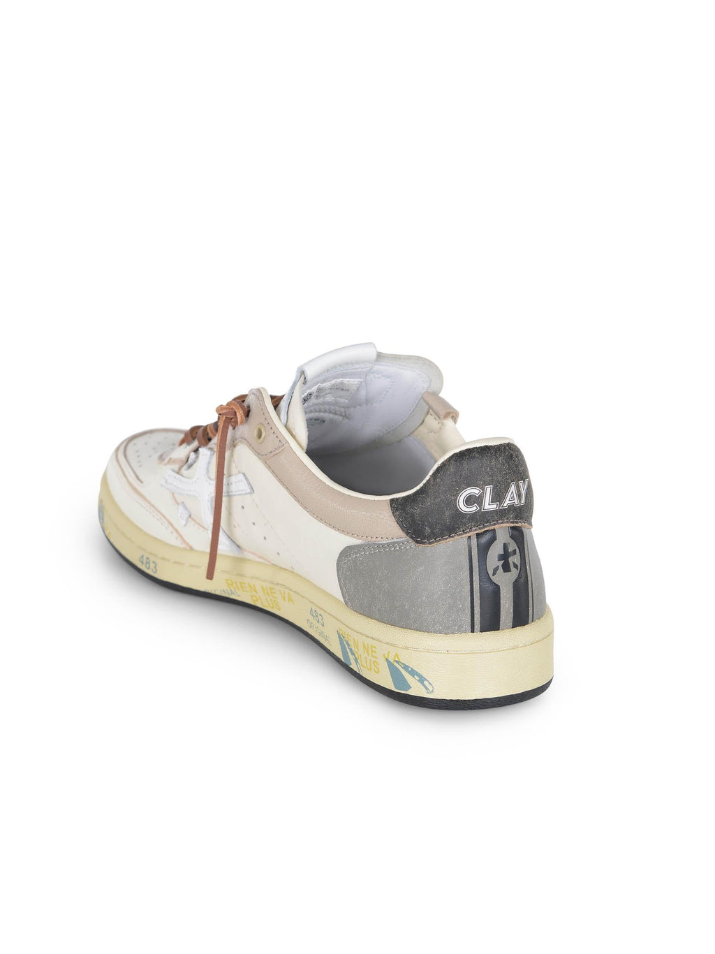 PREMIATA Sneakers BSKTCLAY 8163 White