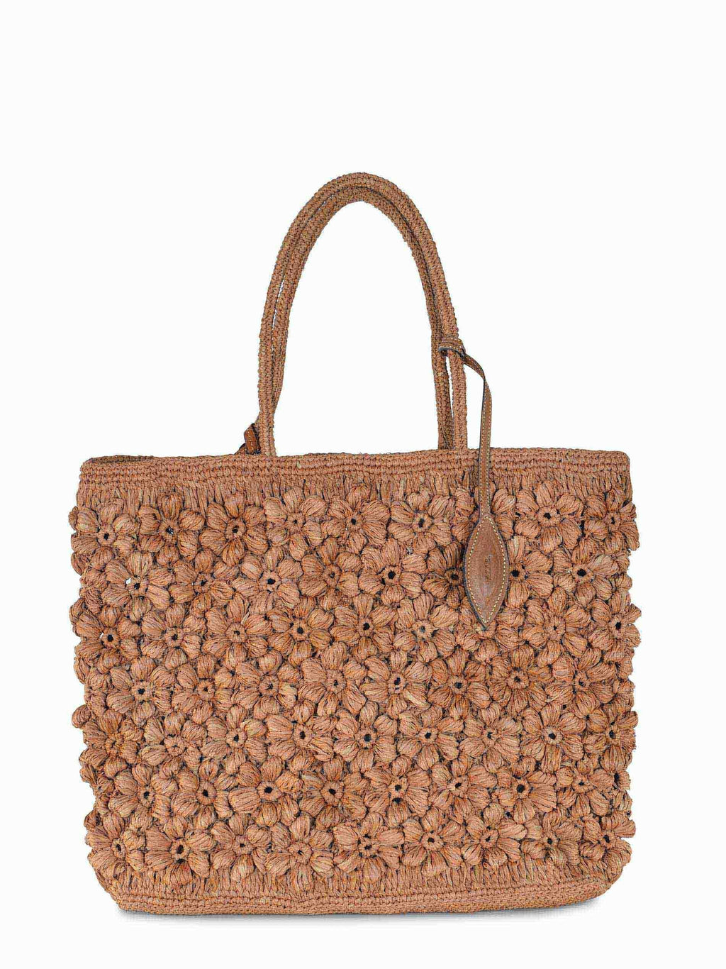 AFAR Handbags FLOWER L COGNAC Cognac