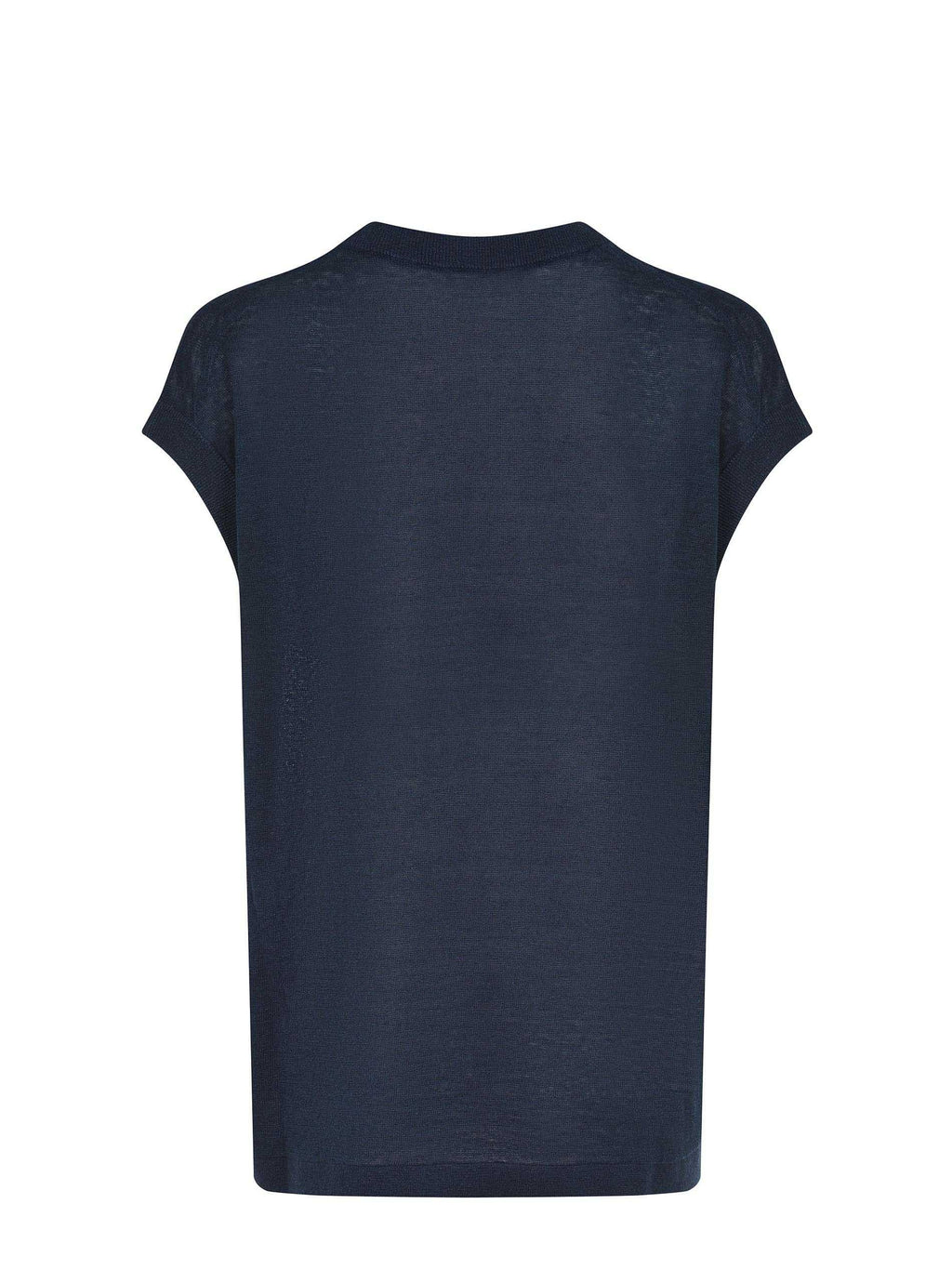 S MAXMARA T-shirt 2619351013600 113-003 Midnight blue