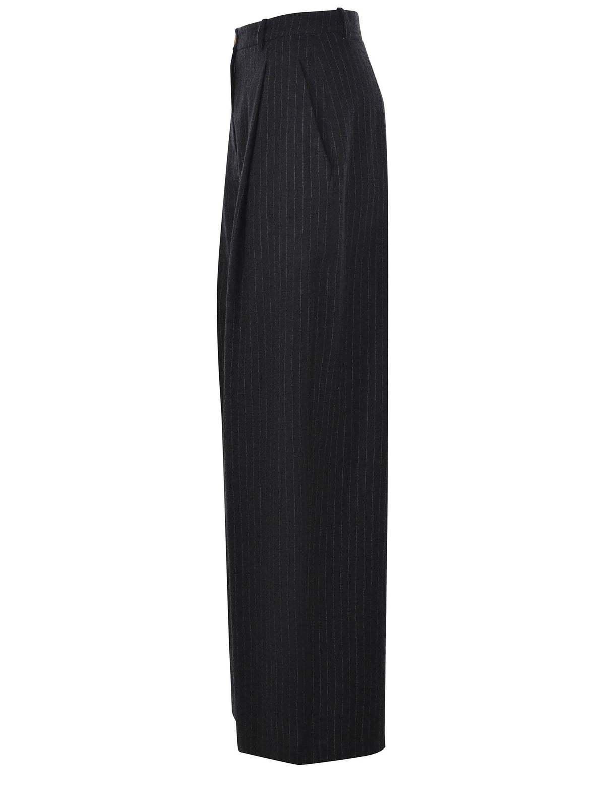 ALYSI Trousers 154135 A4019-AN Anthracite grey