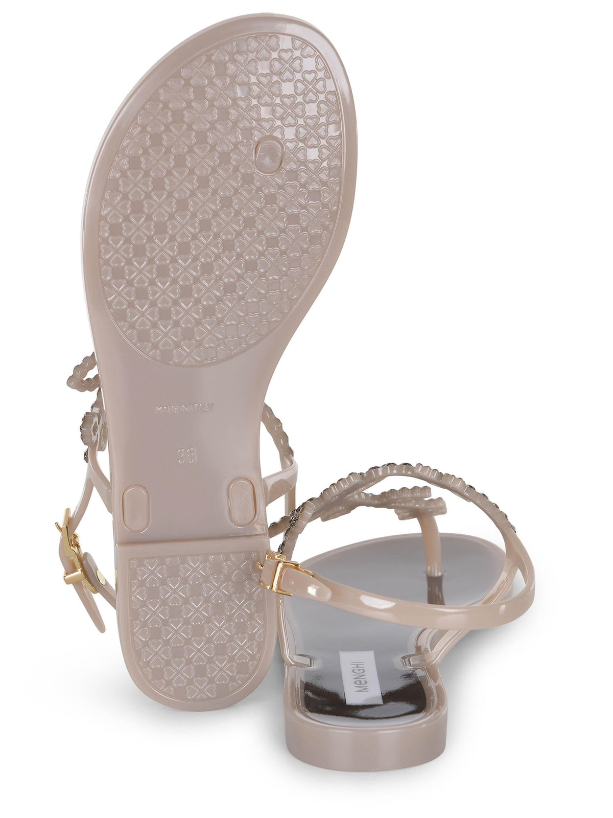 MENGHI Sandals 110-SW CUMINO GEL Dove Gray