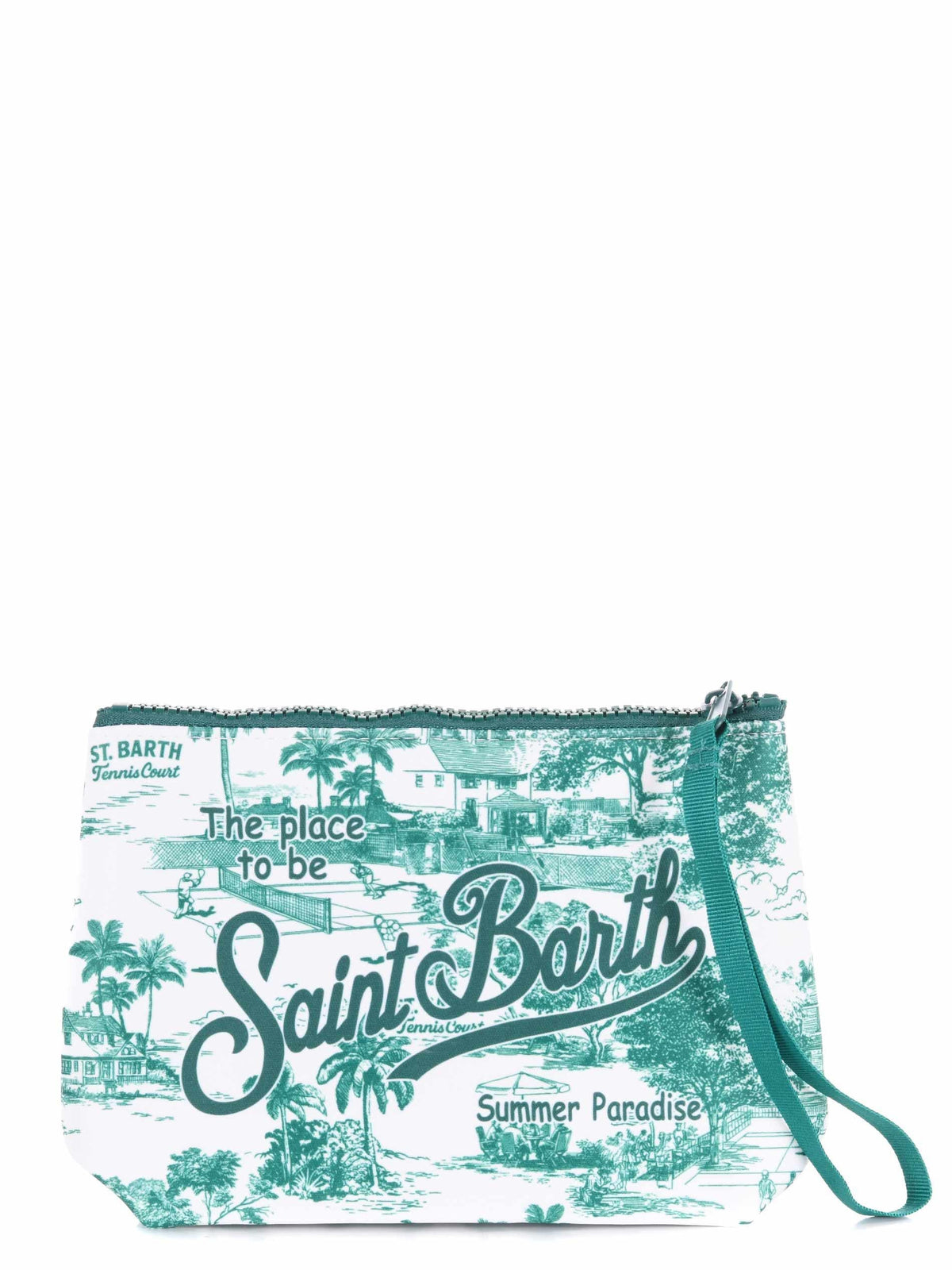 MC2 SAINT BARTH Pouch ALIN001 03839L Green/white