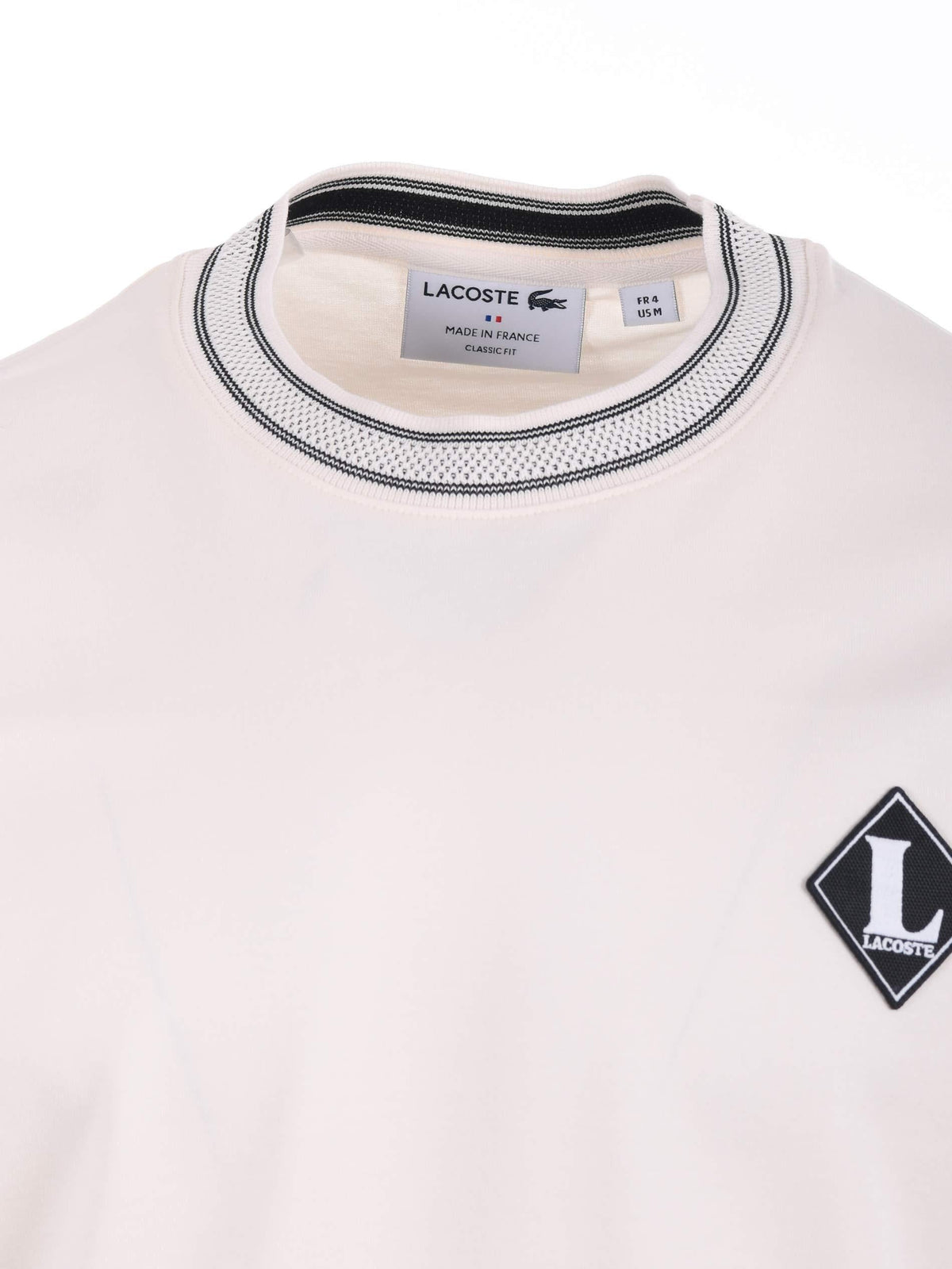 LACOSTE T-shirt TH0718 XFJ Light beige
