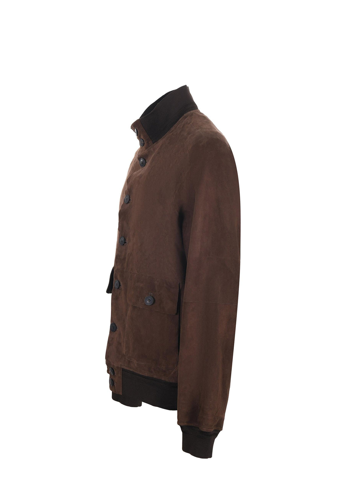 THE JACK LEATHERS RIVS-SUED Jackets 126 Brown