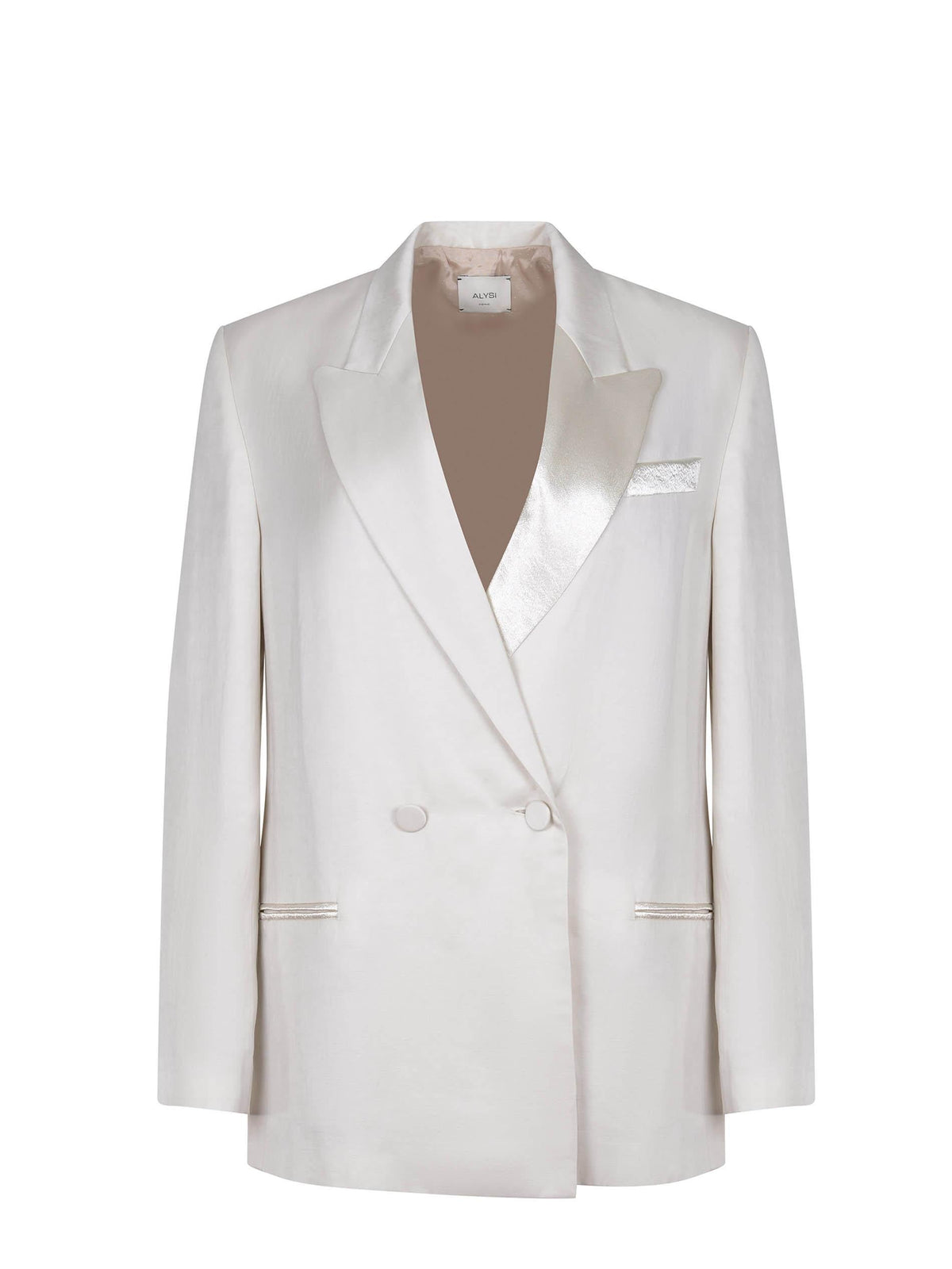 ALYSI Jackets 116810 P6062-CHALK Chalk