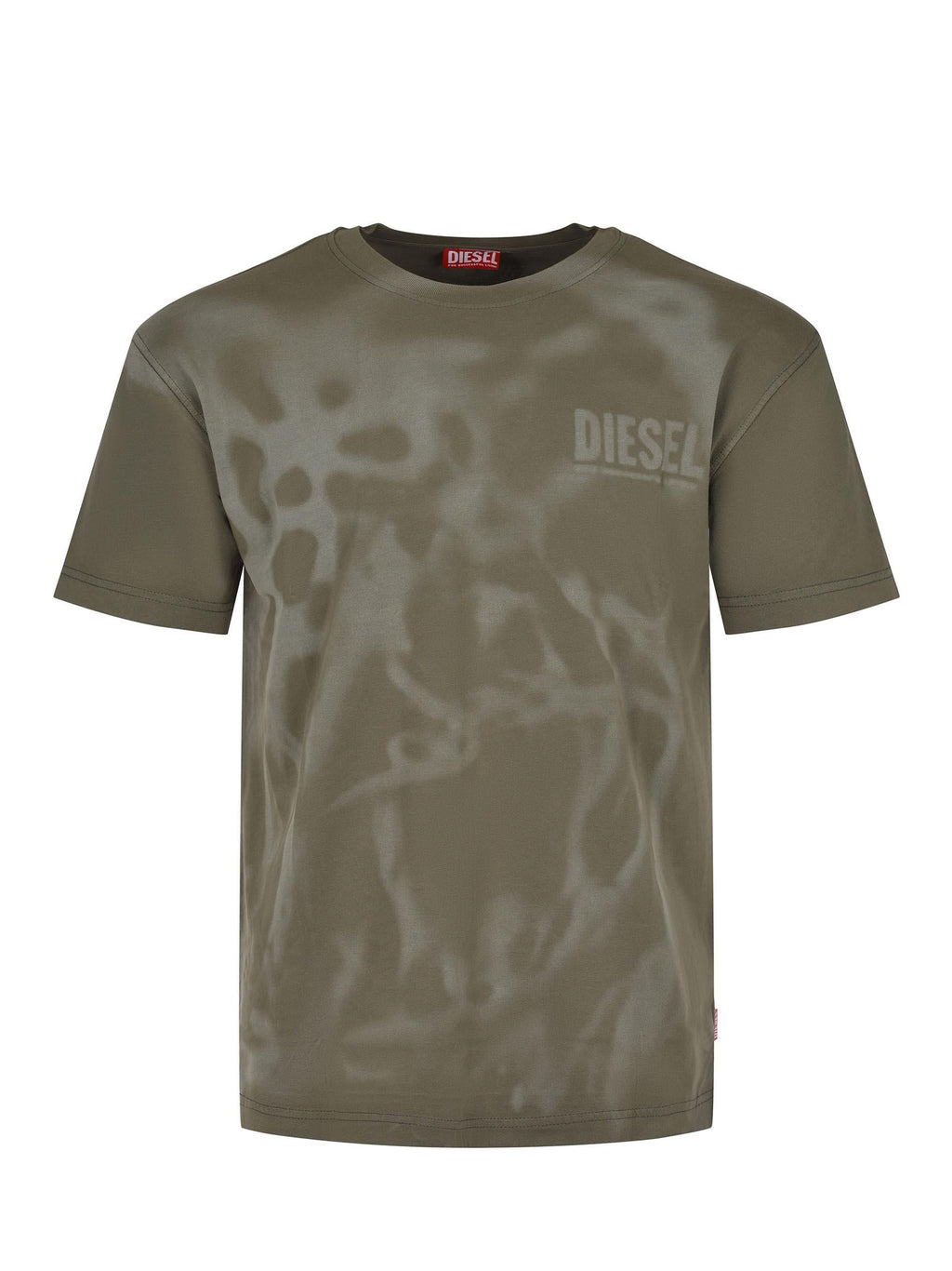 DIESEL T-shirt A19995 0LJBS-51F Khaki