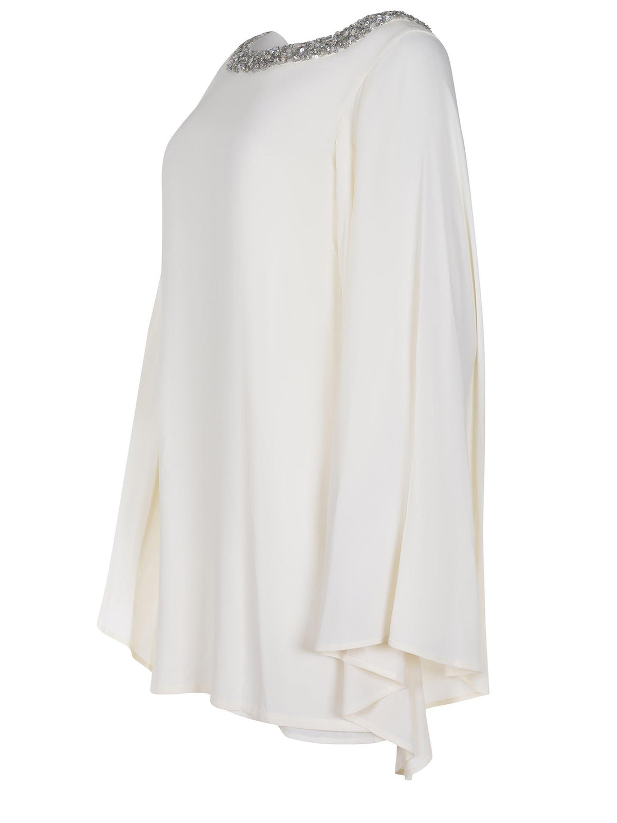 AMEN Kaftan AMS26701 CHALK-CRYSTAL White