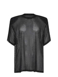 TWENTY FOURHAITCH T-shirt A0071-MENDES BLACK Black