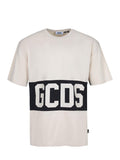 GCDS T-shirt C140J101 316B Beige