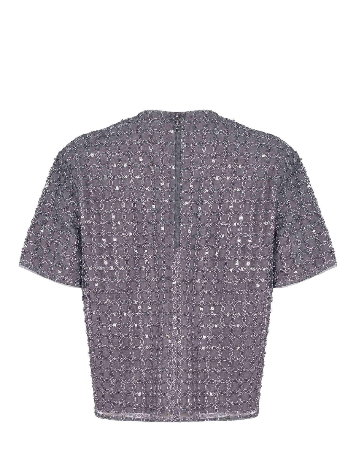 ROTATE T-shirt 115155516 BCR1487-516 Grey