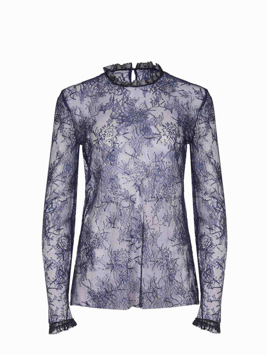 ALBERTA FERRETTI Shirts 0218 1620-0290 Navy blue