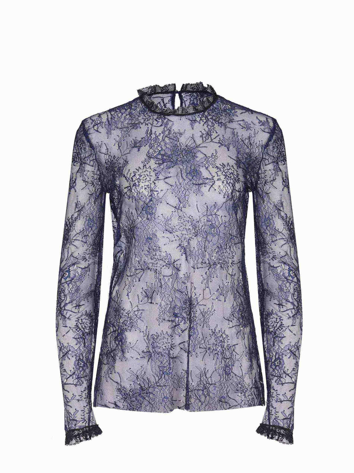 ALBERTA FERRETTI Shirts 0218 1620-0290 Navy blue
